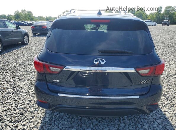 5N1DL0MM2LC512055 2020 INFINITI QX60 Blue Widok z tyłu