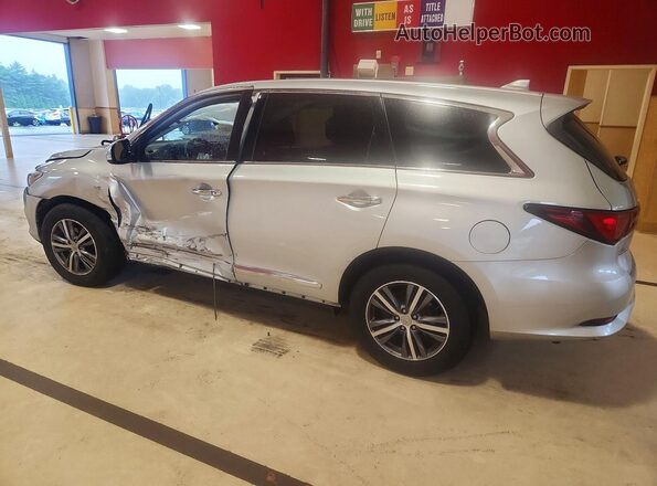 5N1DL0MM2LC526117 2020 INFINITI QX60 Silver Trasero izquierdo
