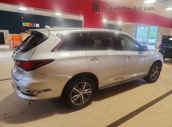 5N1DL0MM2LC526117 2020 INFINITI QX60 Silver Trasero derecho