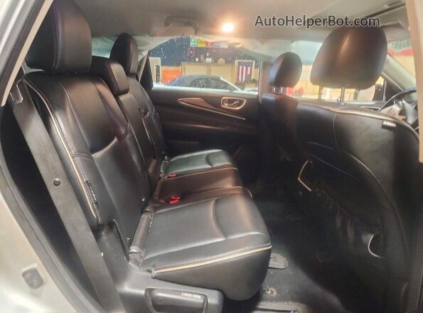 5N1DL0MM2LC526117 2020 INFINITI QX60 Silver Vista interior trasera