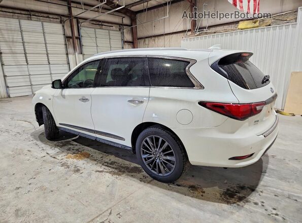 5N1DL0MM2LC527512 2020 INFINITI QX60 White Հետևի ձախ