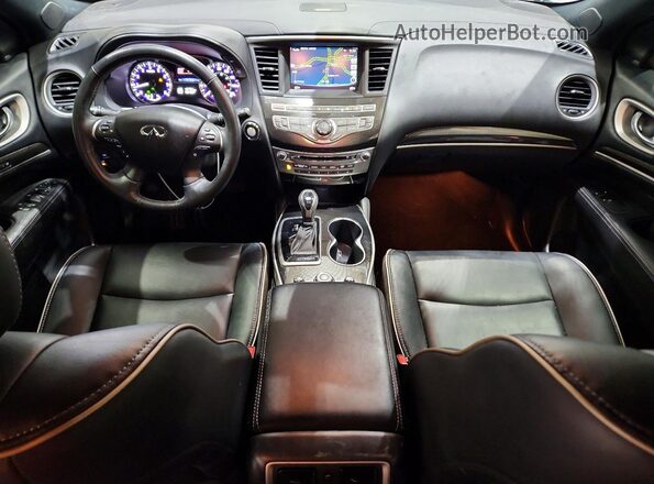 5N1DL0MM2LC527512 2020 INFINITI QX60 White Առջևի վահանակի տեսք