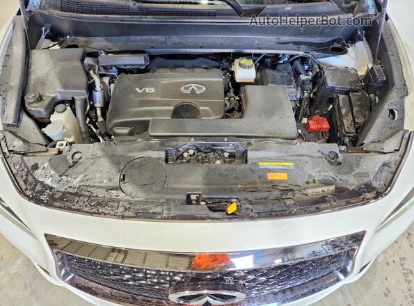 5N1DL0MM2LC527512 2020 INFINITI QX60 White Սալոնի հետևի տեսք