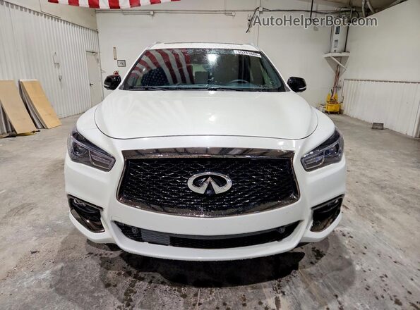 5N1DL0MM2LC527512 2020 INFINITI QX60 White Դիմացի տեսք