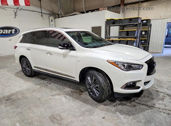 5N1DL0MM2LC527512 2020 INFINITI QX60 White Առջևի աջ