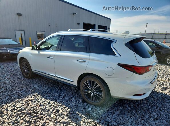 5N1DL0MM3HC515361 2017 INFINITI QX60 White უკანა მარცხენა