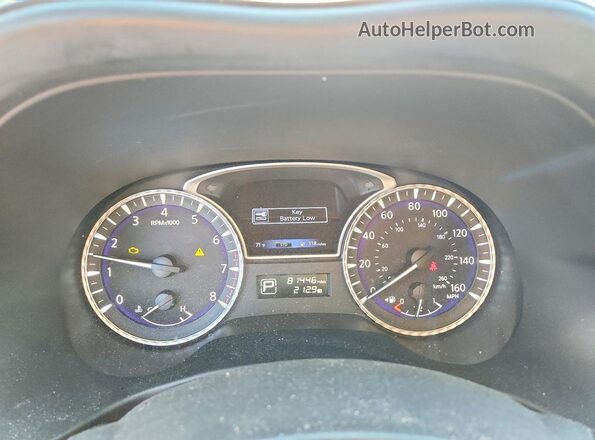 5N1DL0MM3HC515361 2017 INFINITI QX60 White ხელსაწყოთა პანელის ხედი