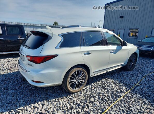 5N1DL0MM3HC515361 2017 INFINITI QX60 White უკანა მარჯვენა