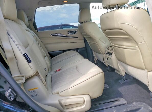 5N1DL0MM3JC509159 2018 INFINITI QX60 Черный Вид задней части салона