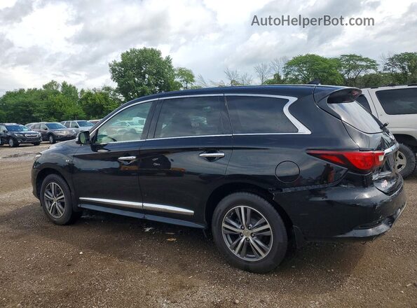 5N1DL0MM3JC509159 2018 INFINITI QX60 Черный Задняя левая четверть