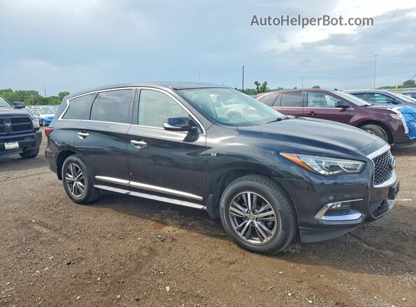 5N1DL0MM3JC509159 2018 INFINITI QX60 Черный Передняя правая четверть