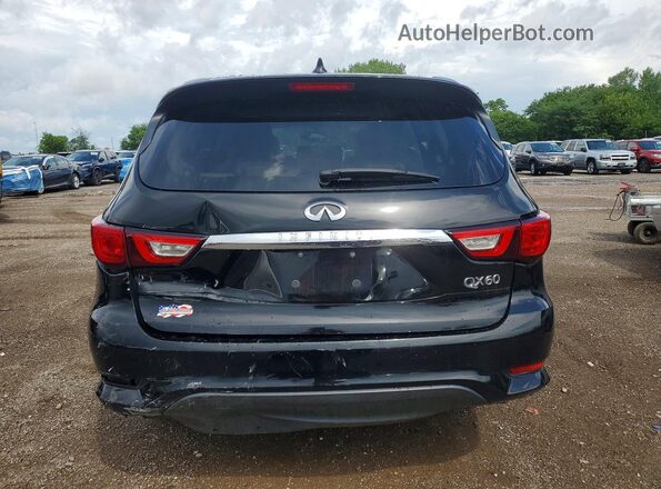5N1DL0MM3JC509159 2018 INFINITI QX60 Черный Вид сзади
