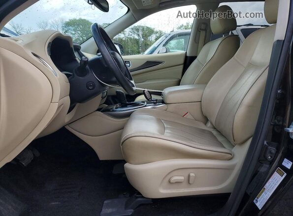 5N1DL0MM3JC509159 2018 INFINITI QX60 Черный Вид салона спереди