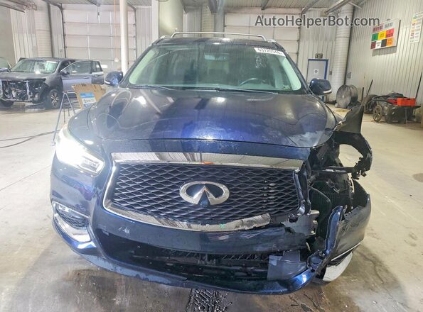 5N1DL0MM3JC522784 2018 INFINITI QX60 Blue Դիմացի տեսք