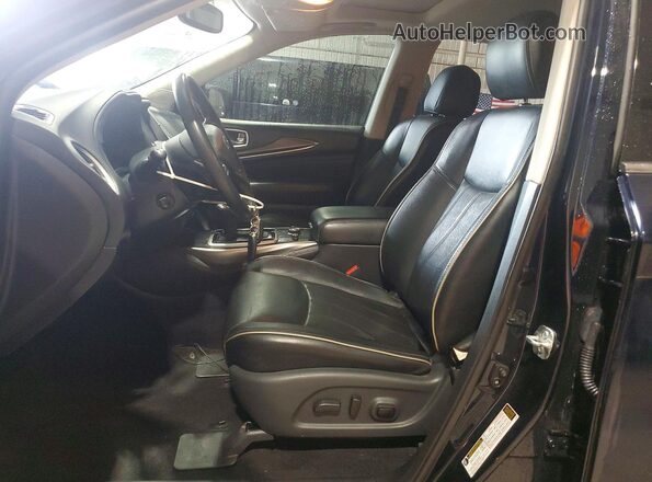 5N1DL0MM3JC522784 2018 INFINITI QX60 Blue Սալոնի դիմացի տեսք