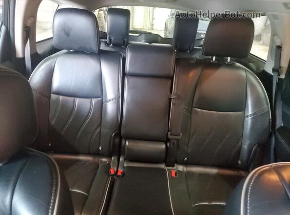 5N1DL0MM3JC522784 2018 INFINITI QX60 Blue Հետևի նստատեղերի տեսք