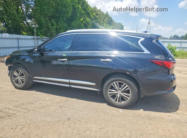 5N1DL0MM3KC505212 2019 INFINITI QX60 Black Rear left