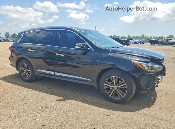 5N1DL0MM3KC505212 2019 INFINITI QX60 Black Front right