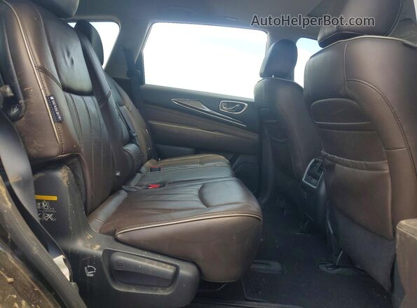 5N1DL0MM3KC505212 2019 INFINITI QX60 Black Rear interior view