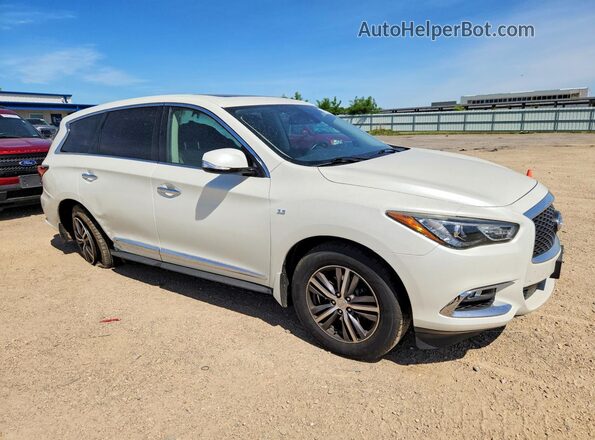 5N1DL0MM3KC525833 2019 INFINITI QX60 White Przód prawy