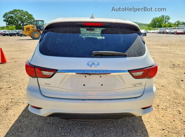5N1DL0MM3KC525833 2019 INFINITI QX60 White Widok z tyłu