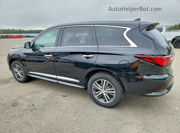 5N1DL0MM3KC565829 2019 INFINITI QX60 Black Задня ліва чверть