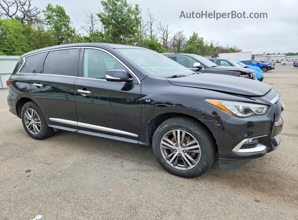 5N1DL0MM3KC565829 2019 INFINITI QX60 Black Передня права чверть