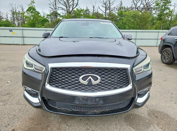 5N1DL0MM3KC565829 2019 INFINITI QX60 Black Вид спереду