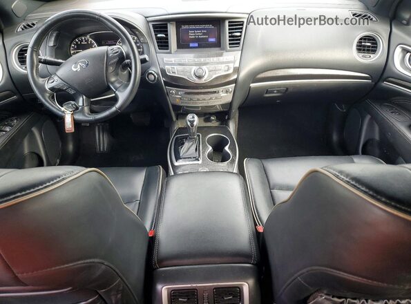 5N1DL0MM3LC531536 2020 INFINITI QX60 Black Առջևի վահանակի տեսք