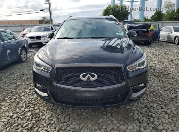 5N1DL0MM3LC531536 2020 INFINITI QX60 Black Դիմացի տեսք