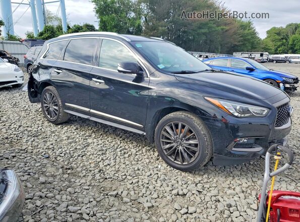 5N1DL0MM3LC531536 2020 INFINITI QX60 Black Առջևի աջ
