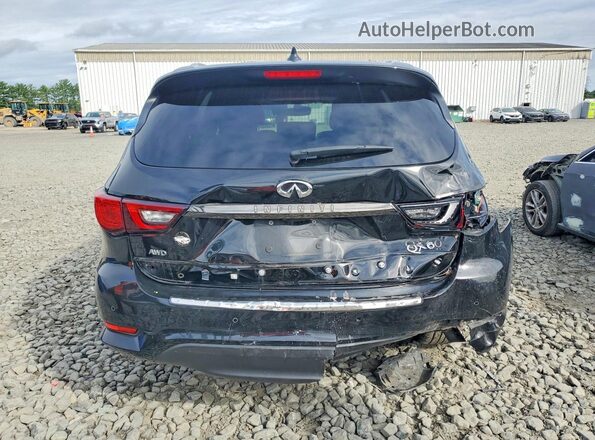 5N1DL0MM3LC531536 2020 INFINITI QX60 Black Հետևի տեսք