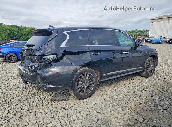 5N1DL0MM3LC531536 2020 INFINITI QX60 Black Հետևի աջ