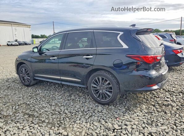 5N1DL0MM3LC531536 2020 INFINITI QX60 Black Հետևի ձախ