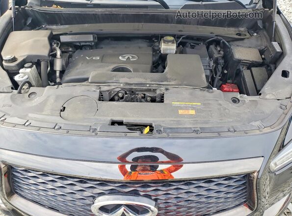 5N1DL0MM3LC531536 2020 INFINITI QX60 Black Շարժիչի բաժամունքի տեսք