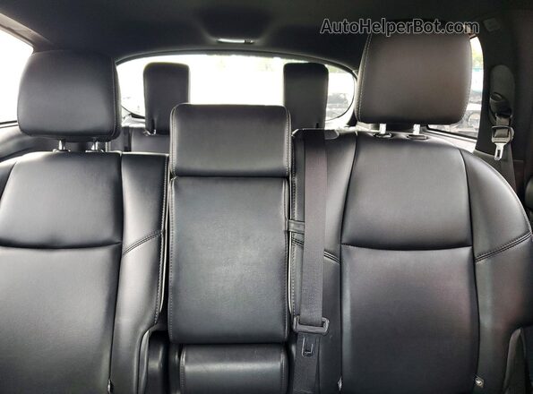 5N1DL0MM3LC531536 2020 INFINITI QX60 Black Հետևի նստատեղերի տեսք