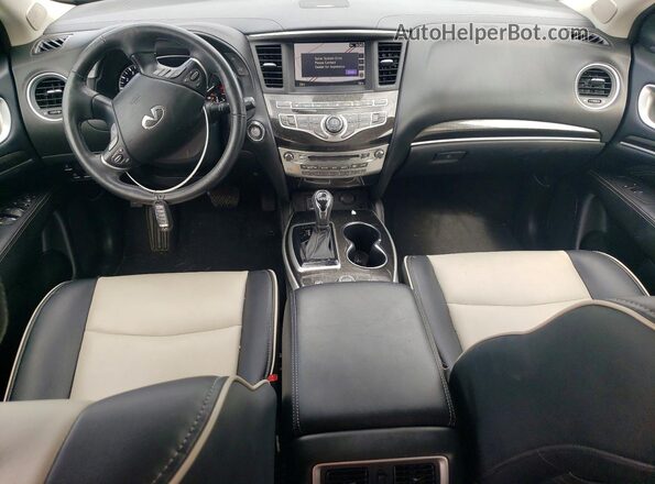 5N1DL0MM3LC545257 2020 INFINITI QX60 Gray Առջևի վահանակի տեսք