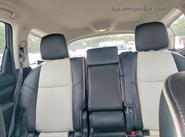 5N1DL0MM3LC545257 2020 INFINITI QX60 Gray Հետևի նստատեղերի տեսք