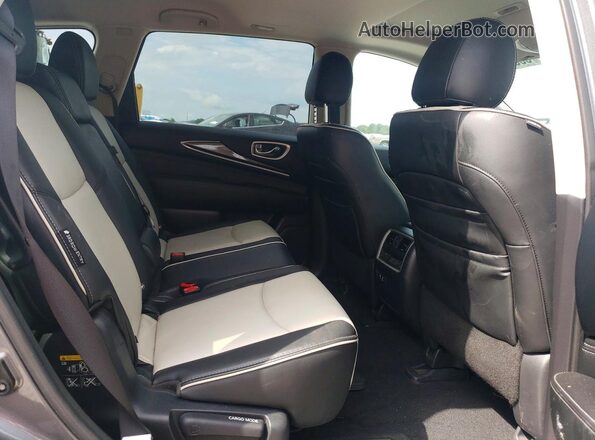 5N1DL0MM3LC545257 2020 INFINITI QX60 Gray Սալոնի հետևի տեսք