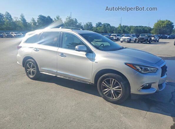 5N1DL0MM4HC522352 2017 INFINITI QX60 Silver Przód prawy