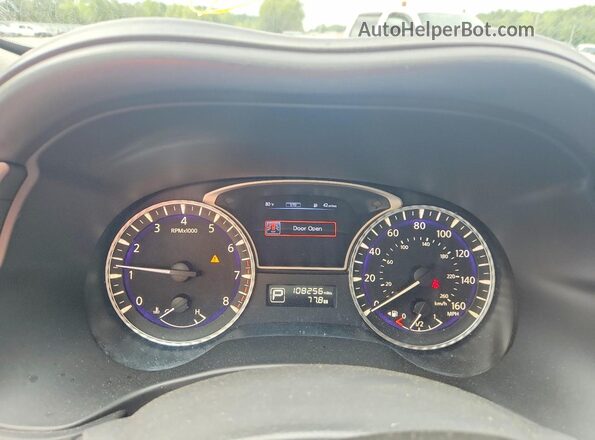 5N1DL0MM4HC522352 2017 INFINITI QX60 Silver Widok zestawu wskaźników