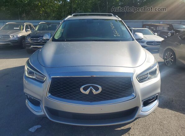 5N1DL0MM4HC522352 2017 INFINITI QX60 Silver Widok z przodu