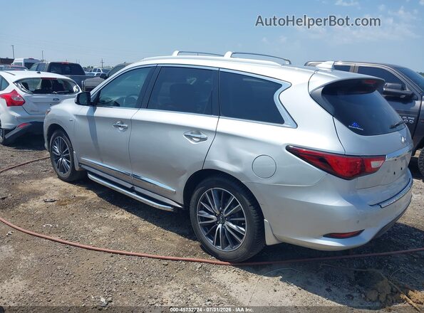 5N1DL0MM4HC542794 2017 INFINITI QX60 Silver Հետևի ձախ