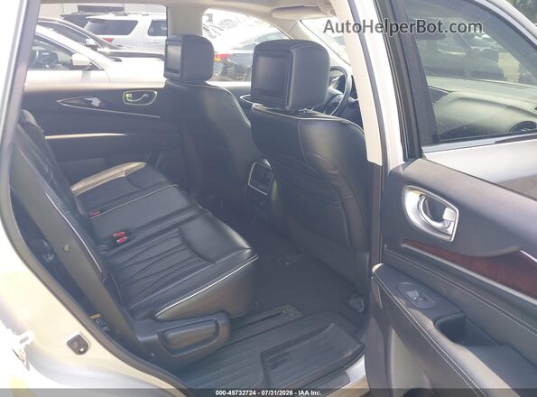 5N1DL0MM4HC542794 2017 INFINITI QX60 Silver VIN կոդի պիտակի տեսք