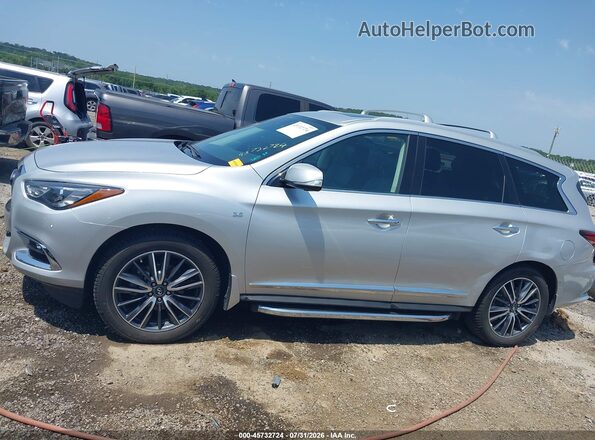 5N1DL0MM4HC542794 2017 INFINITI QX60 Silver Սալոնի 360 աստիճան տեսք