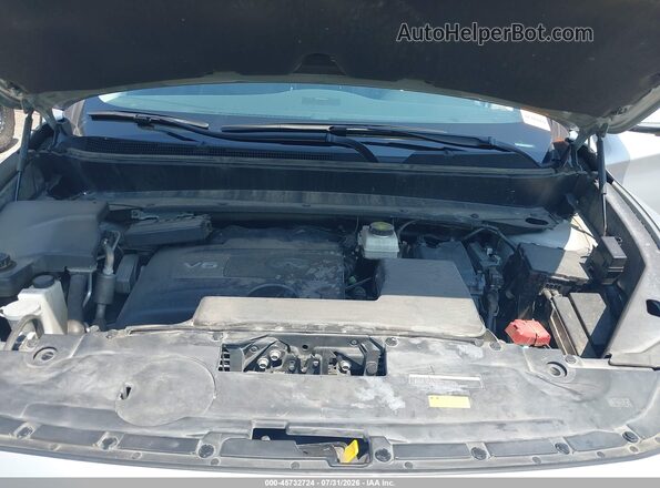 5N1DL0MM4HC542794 2017 INFINITI QX60 Silver Հետևի տեսք