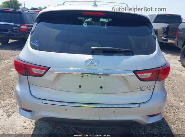 5N1DL0MM4HC542794 2017 INFINITI QX60 Silver 