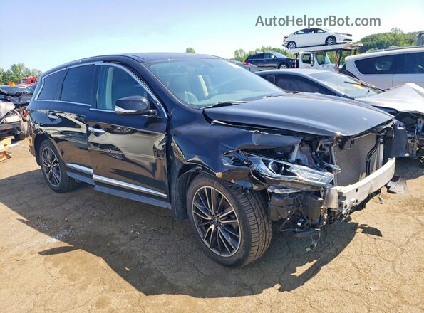 5N1DL0MM4JC514936 2018 INFINITI QX60 Black Առջևի աջ