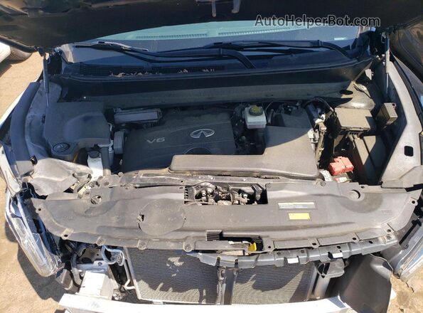 5N1DL0MM4JC514936 2018 INFINITI QX60 Black Շարժիչի բաժամունքի տեսք
