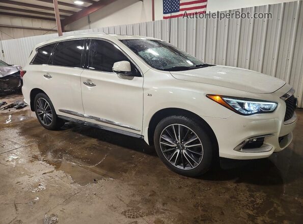 5N1DL0MM4JC518095 2018 INFINITI QX60 White Przód prawy